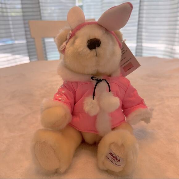 Herrington Teddy Bears Lake Tahoe Hard Rock Cafe “Snow bunny” 2009 collectible - Picture 1 of 13
